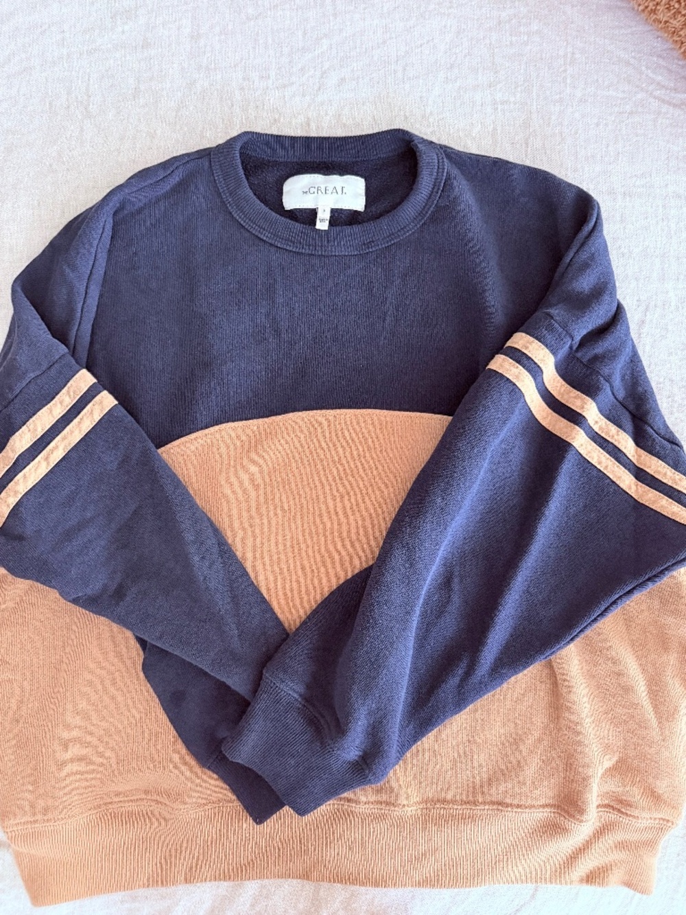 The Great Color Block Cross Country Sweatshirt - Size 0